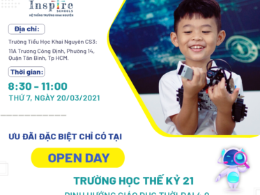 NGÀY HỘI OPEN DAY ISP SCHOOLS 2021 - TRƯỜNG HỌC THẾ KỶ 21